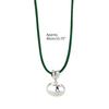 Y2k Bean Pendant Necklace Simple Drawstring Clavicle Chain Short Choker Necklaces for Women Girls 2023 Party Jewelry