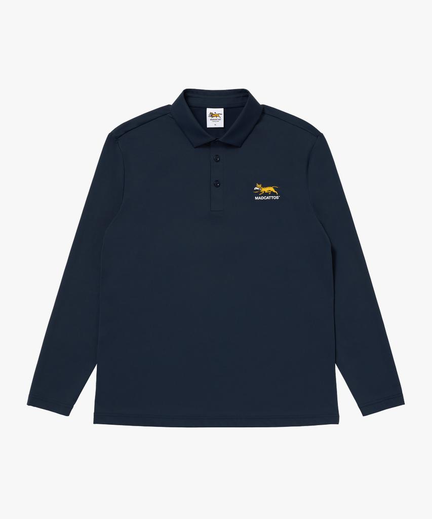 MADCATTOS COUNTRY CLUB Mcc Tour L/S Polo Shirt-Navy