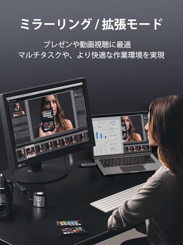 FIGEBNY HDMI Wireless Transmitter/Receiver Set with LED Display [Japan Technical Standards Approved] Low Latency, 30m Transmission Range, Input for PC