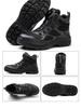 Cross-Border Steel Toe Work Boots: Anti-Smash, Anti-Puncture, High-Top Ankle Support for Men's Comfort and Durability.