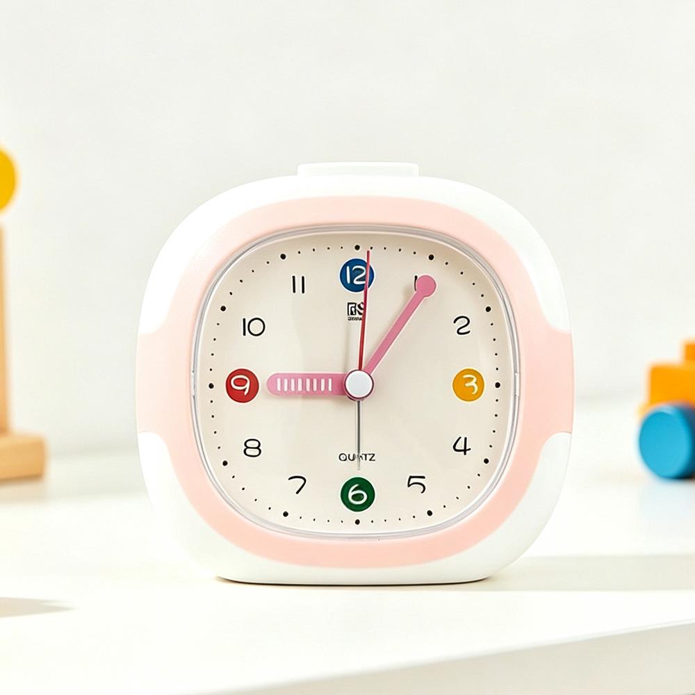 Boy Cute Silent Desktop Clock Children's Student Special Junior High School Bedside Clock Oversized Sound Timing Small Alarm Clock
