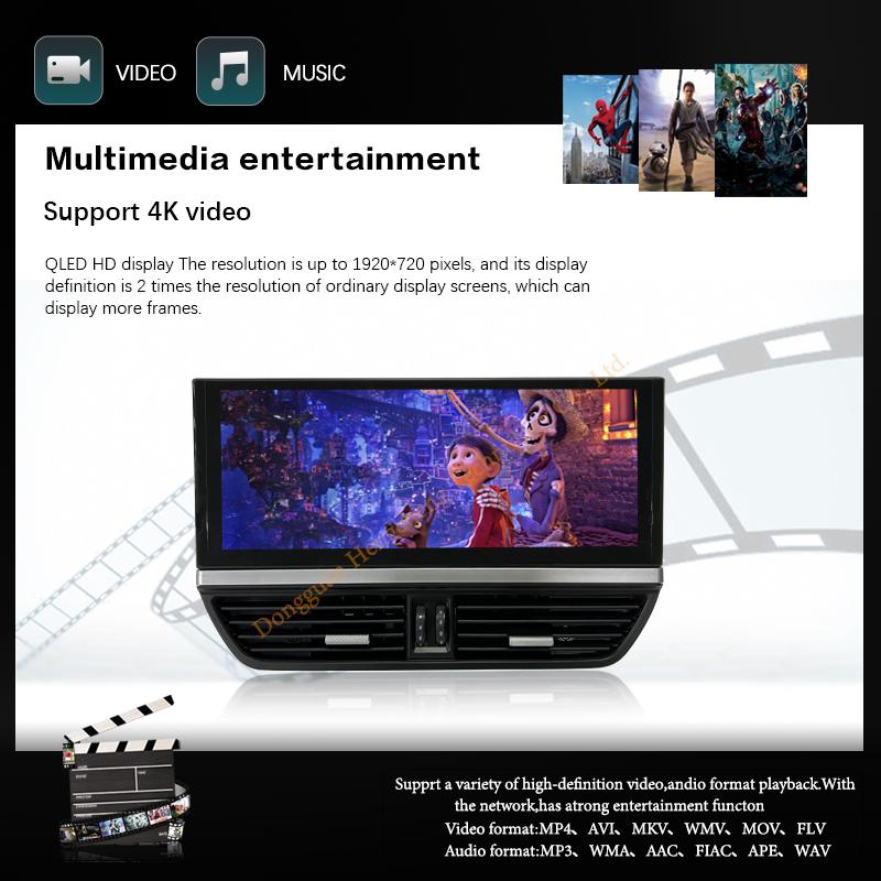 12.3Inch Pentru Porsche Cayenne 2011-2017 Navigație GPS Player Multimedia Auto Radio Android12 8+128G 8Core CarPlay 4G Cameră 360