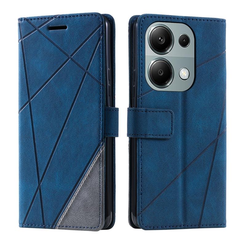 M6 Pro Case On For Coque Xiaomi Poco M6 Pro Cover Flip Wallet Leather Case for Funda Xiomi Xiaomi PocoM6 M 6 Pro 5G Phone Cases