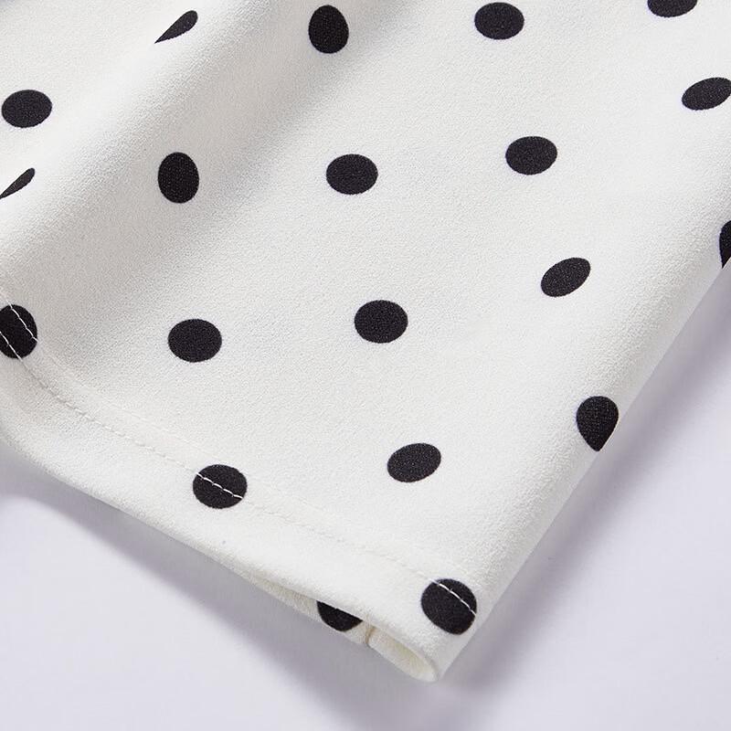 Xiangying Retro Polka Dot Sling Midi Dress