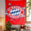 Bayern Munich Pattern Tapestry Wall Hanging Boho Aesthetic Wall Blanket For Bedroom Living Room Dorm Home Wall Decor 1015361