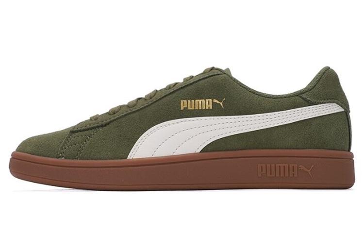 PUMA Unisex Smash V2 Sneakers Green 364989-66 35.5