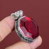 Faceted Mozambique Garnet Pendant Handmade Gemstone Jewelry 925 Sterling Silver Pendant Latest Design Pendant Vintage Pendant Gifts For Her