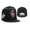 2026 Baseball Cap Unisex Embroidered Flat Brim American Hip Hop Team Blue Jays