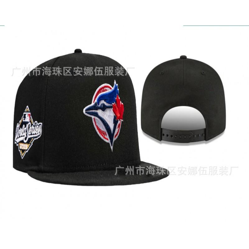2026 Baseball Cap Unisex Embroidered Flat Brim American Hip Hop Team Blue Jays