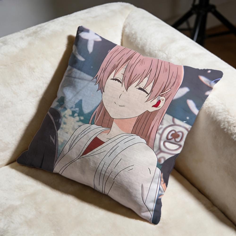 Popular AASilent Voiceew Cushion Cover Soft Decorative Pillow Case Suitable for Bedroom Sofa Car Travel Use