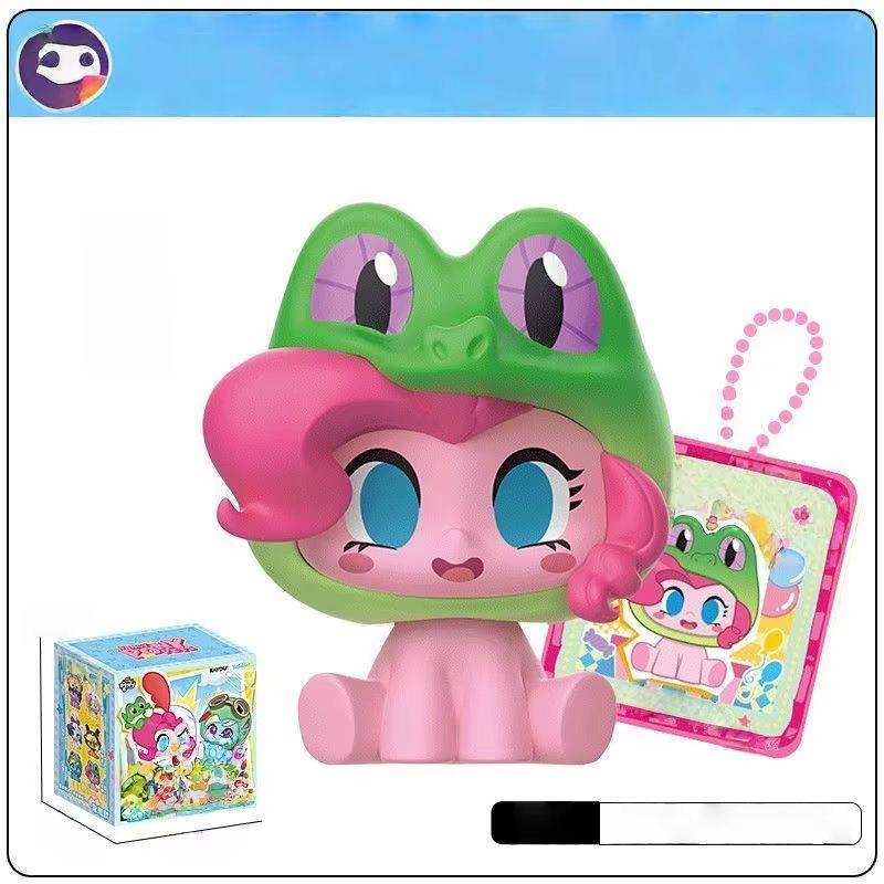 Genuine KAYOU My Little Pony Pinkie Pie Animation Animation Design Action Figure Blind Case Collector Merchandise Playthings Holiday Girl Presents