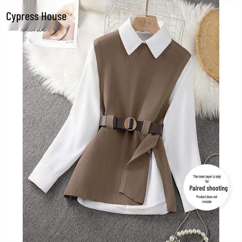 

Women s Elegant Commuter Knit Vest L