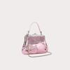 Vivienne Westwood Metallic Crinkle Frame Shoulder Bag