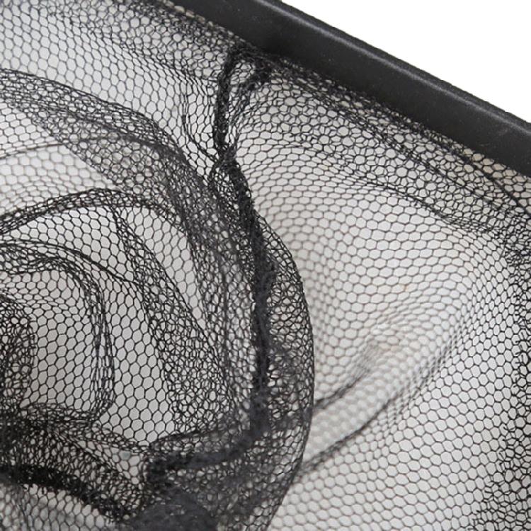 2Pcs Portable Fishing Landing Net Square Aquarium Fishing Net with Long Handle Shrimp Fish Tanks Clean Accessories