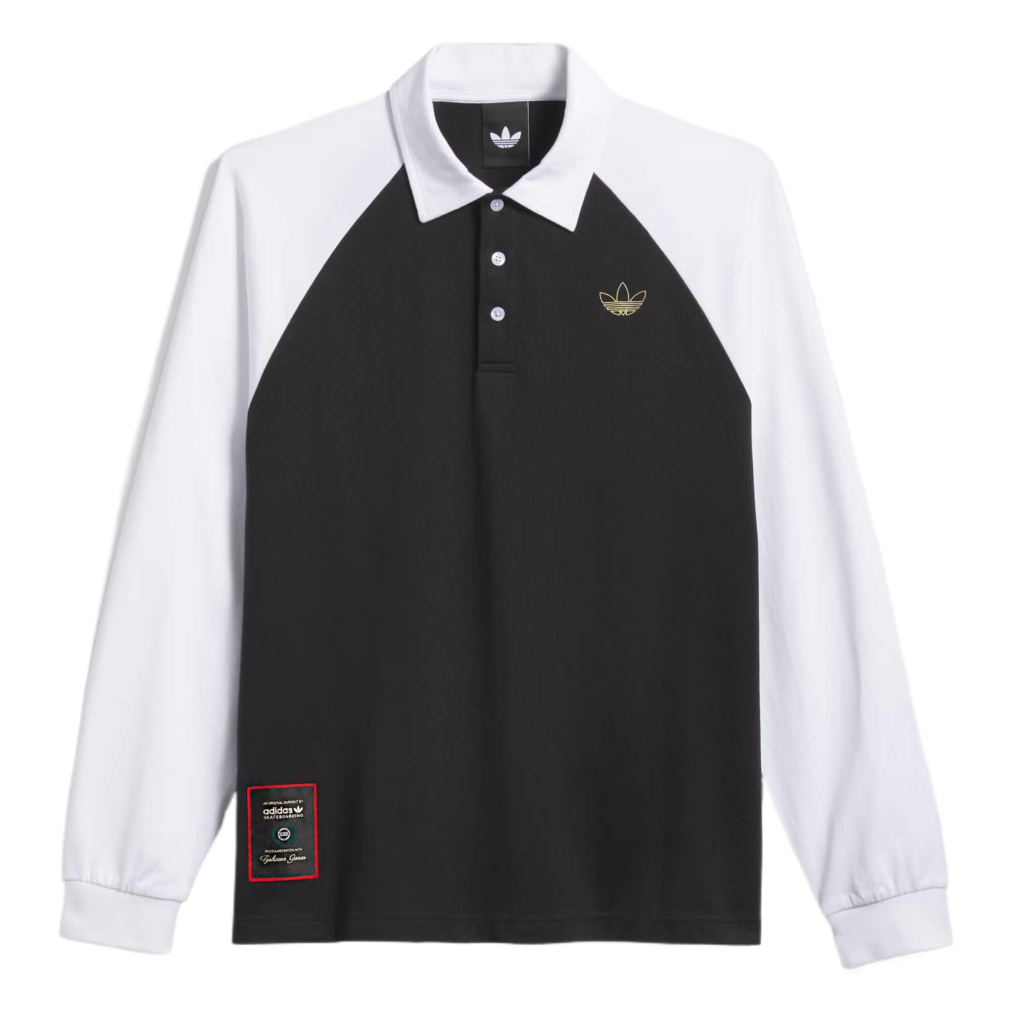 

Adidas Originals Skateboarding X Tyshawn Дышащий пуловер с длинным рукавом в стиле регби Унисекс топы KE7012 A/S