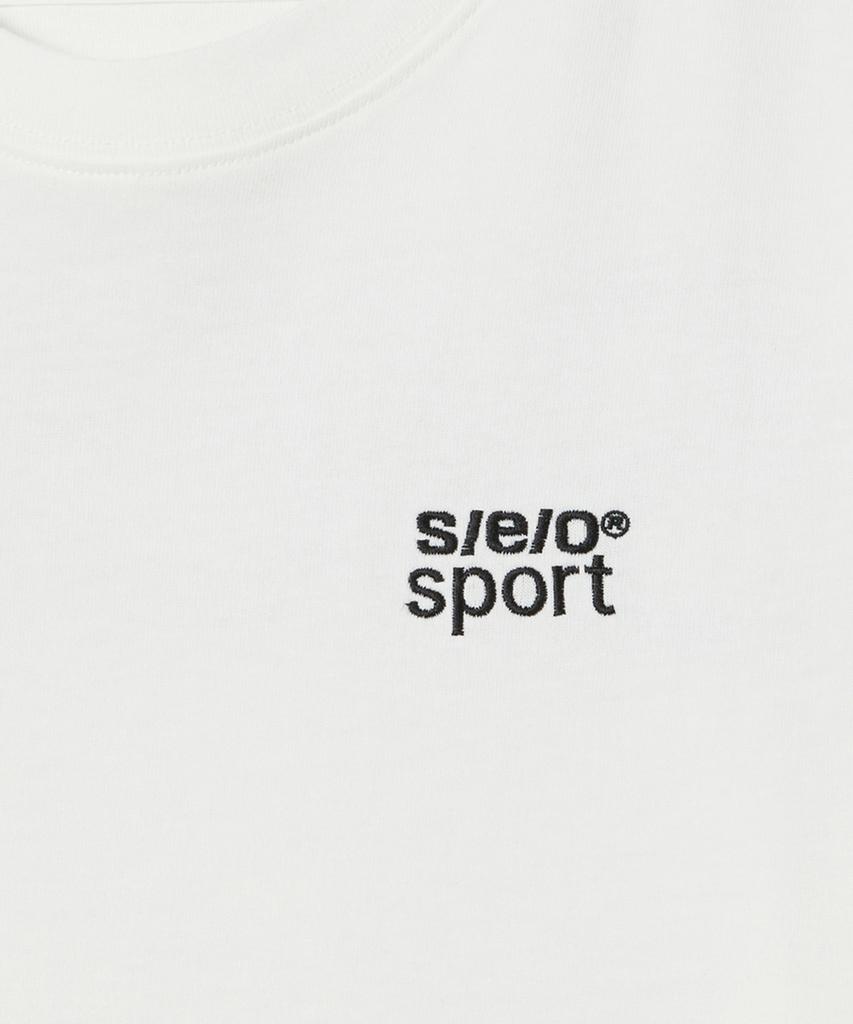SIO S/E/O Logo Cropped Tee_Ivory