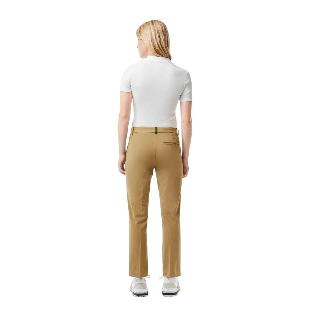 Lacoste Womens/Ladies Cotton Blend Regular Chinos