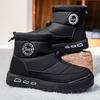 Winter Snow Boots for Men Add Velvet Men's Sneakers Ankle Boots Soft and Comfortable Sports and Leisure Wear-resistant Non-Slip
