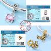 New Copper Charm Bead Pendant Pumpkin Horse House Sun Moon Love Heart Charm Fit Original Bracelet Jewelry Gift