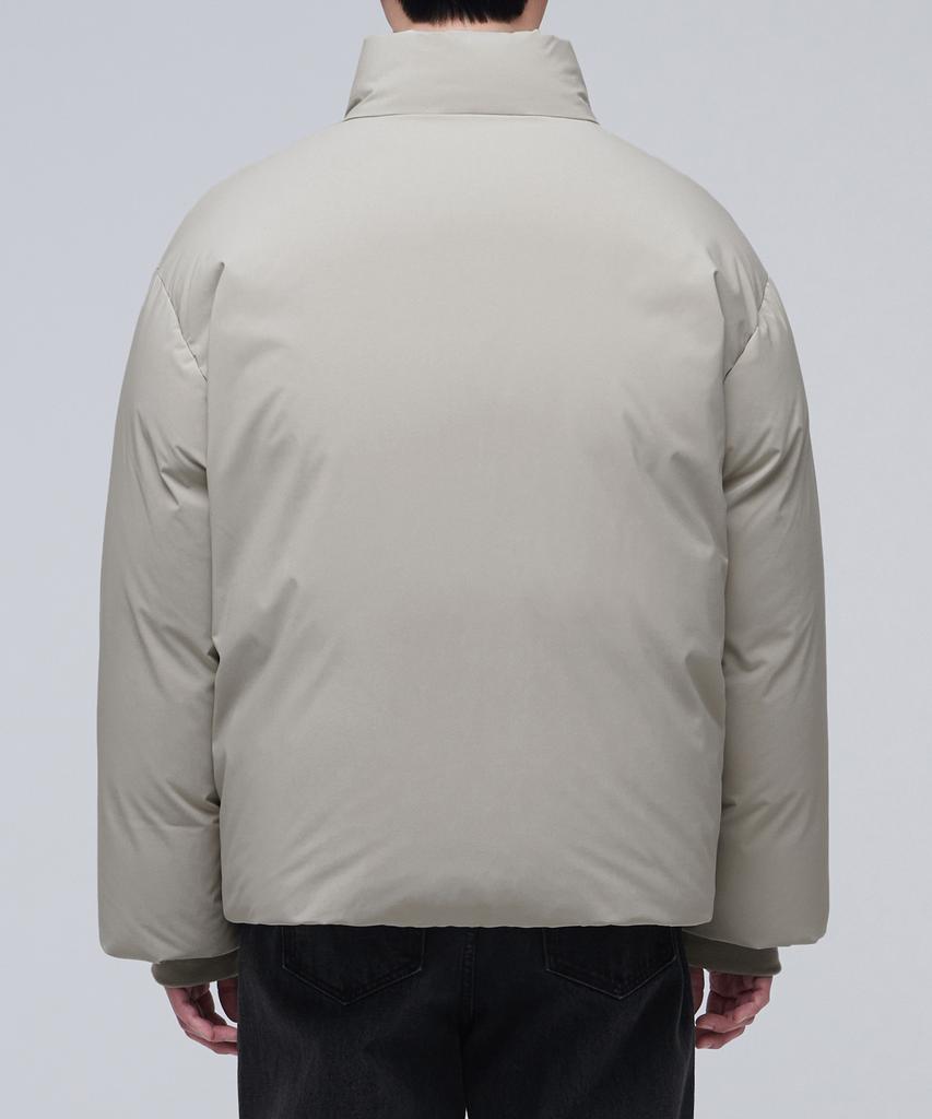 Musinsa Standard Out Pocket Down Short Padded Jacket [Dusty Beige]