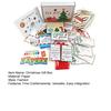 Christmas Gift Box Set Xmas Themed Pattern 27 Days Countdown Striking Atmosphere Christmas Box Set Indoor Outdoor Decor
