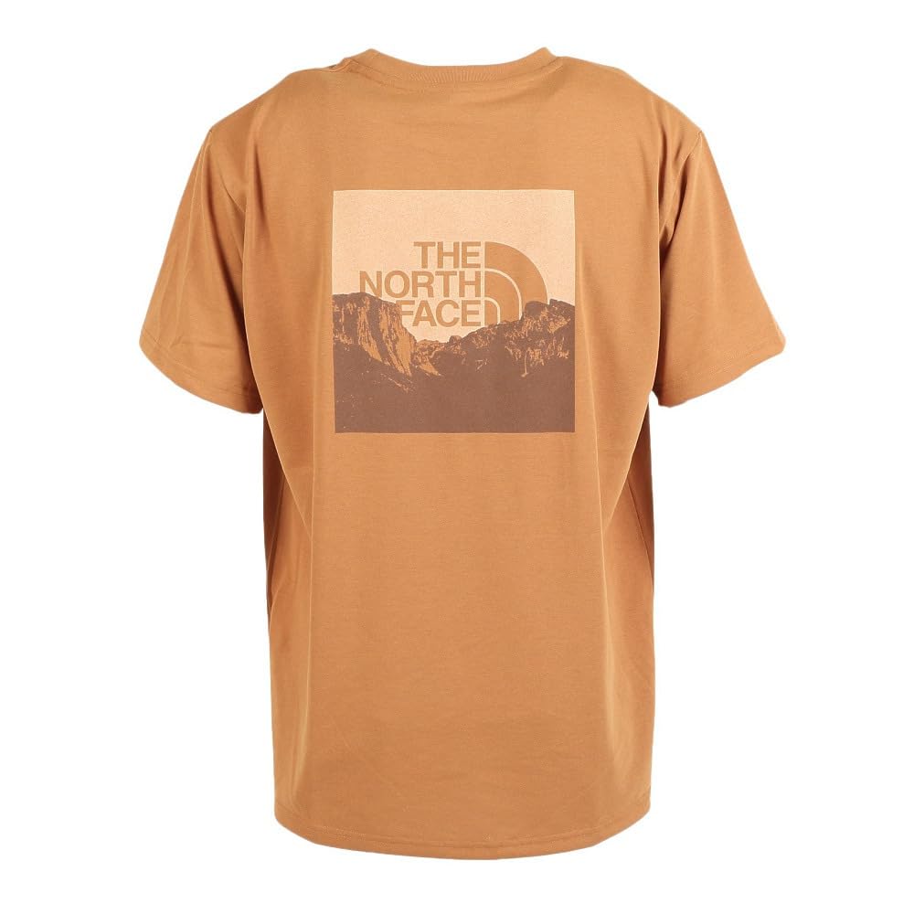 The North Face Square Mountain Logo Timber Medium S/S Tee, Tan,