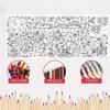 Large Doodle Tablecloth Drawing Paper Christmas Background Decor  Christmas Decor