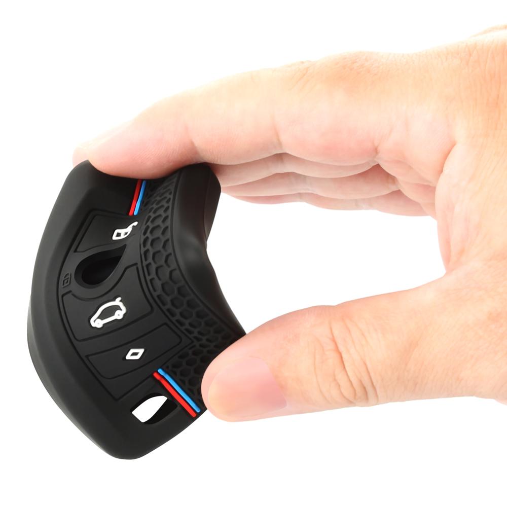 Silicone Car Key Case Cover Shell Bag For Bmw F20 F30 G20 F31 F34 F10 G30 F11 X3 F25 X4 I3 M3 M4 1 3 5 Series Auto Accessories