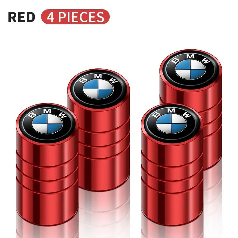 4pcs Metal Car Wheel Tire Valve Air Stem Cap Covers For BMW M M3 M5 F10 F30 F20 E28 E30 E34 E36 E39 E46 E91 Performance X1 X2 X5