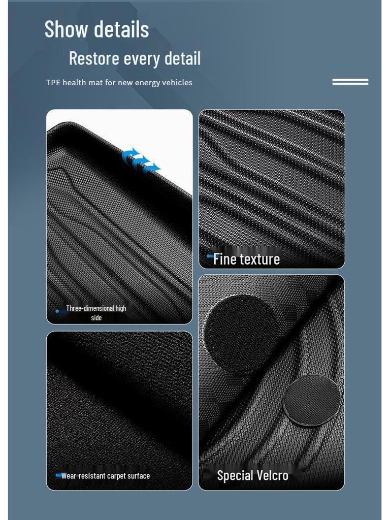 Eco-friendly TPE Floor Mats & Trunk Mat for 2023 Honda Accord