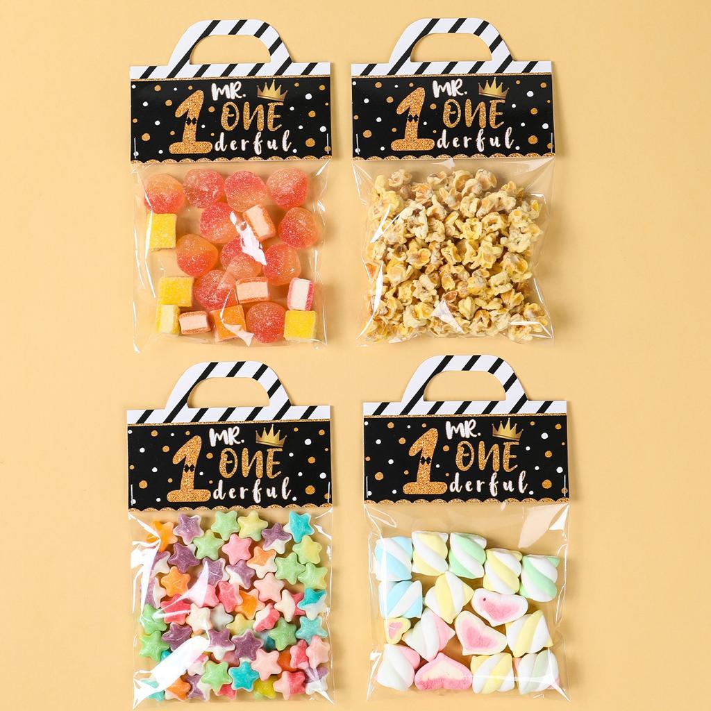 1st Birthday Party Treat Boxes One Year Birthday Party Suplies for Boys Girls First Birthday Baby Shower Party Decorations