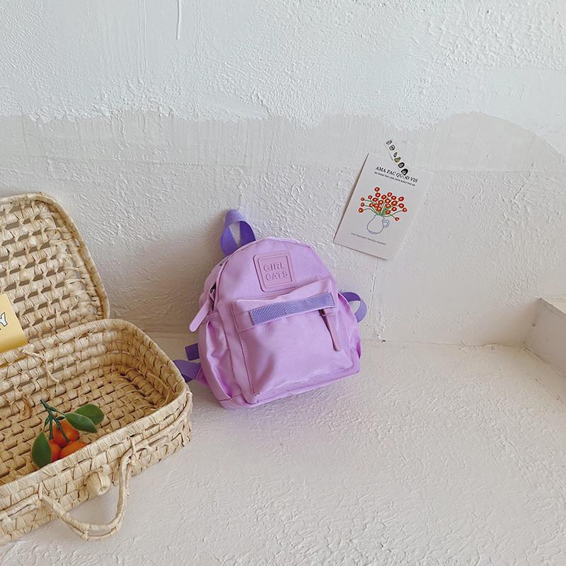 Cute Korean Style Lightweight Oxford Cloth Backpack For Toddler Kids Boys And Girls