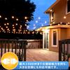 Waterproof String with 16 LED Bulbs Spare Bulb PSE Extension Garden PVC Connectable Up To LED Illumination Decorative Birthday Party Wedding Party