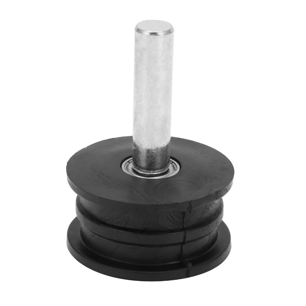 Rubber Guide Roller Motorcycle Chain Tensioner Automatic Chain Adjuster Bike DIY Modders