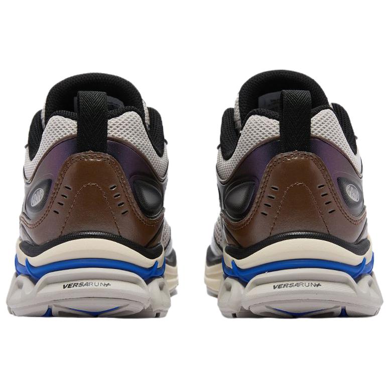 Saucony Grid Fusion Comfortable Versatile Colorful Metallic Low-Top Running Shoes Unisex Running Shoes Gray Silver S79063-9