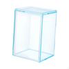 Acrylic Display Case Doll Box Showcase Storage Organizer for Office Desk