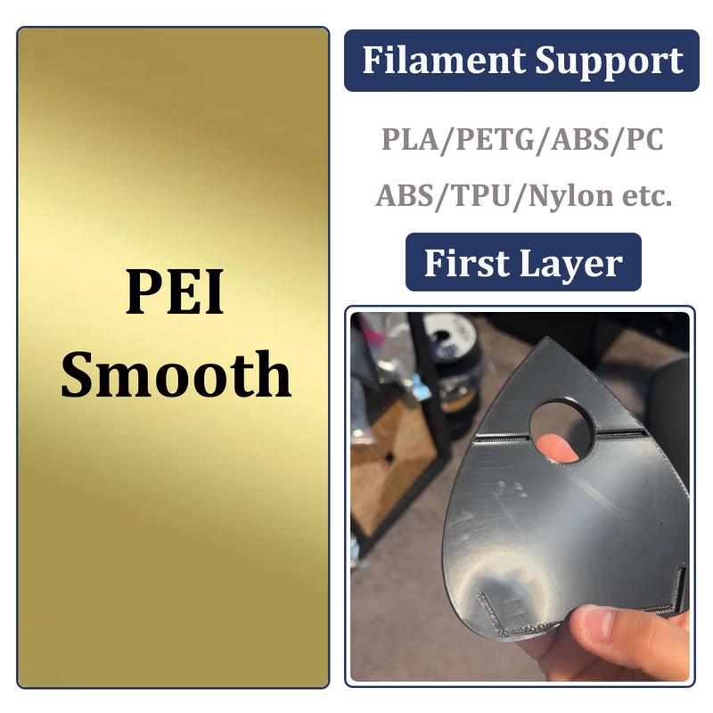H2D Build Plate PEI Smooth PEO PET PEY Double Sided Spring Buildplate Steel Sheet For Bambu Lab H2D with QR Code