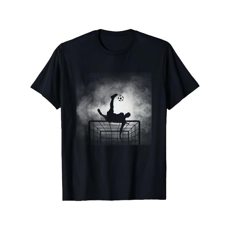 

European sizes Men s Sleeve Print Soccer -Shirts - Name/Number/, Short Sleeve Crew Neck, All-Season Casual Wear, Fan Apparel 4XL