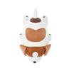 Livheart Marshmallow Animal Bolster Cushion with Kooikerhondje Dog Deco Fluffy and (Total Length Approx. 27cm), Squishy, 48928-05
