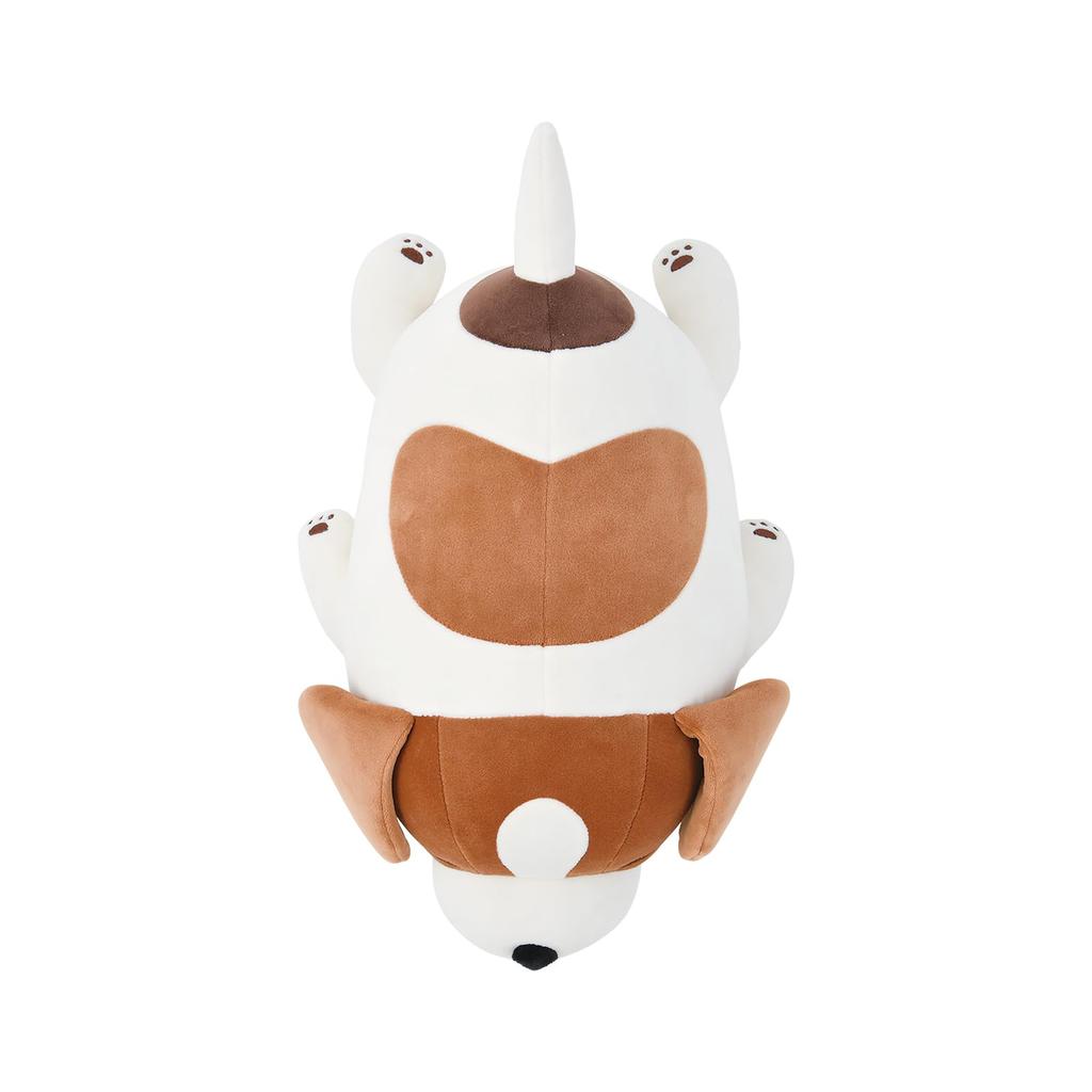 Livheart Marshmallow Animal Bolster Cushion with Kooikerhondje Dog Deco Fluffy and (Total Length Approx. 27cm), Squishy, 48928-05