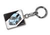 MKJP Chaveiro Personalizado Honda Odyssey Absolute Série RC Modelo Tardio Carro Preto Cor Base Azul Claro
