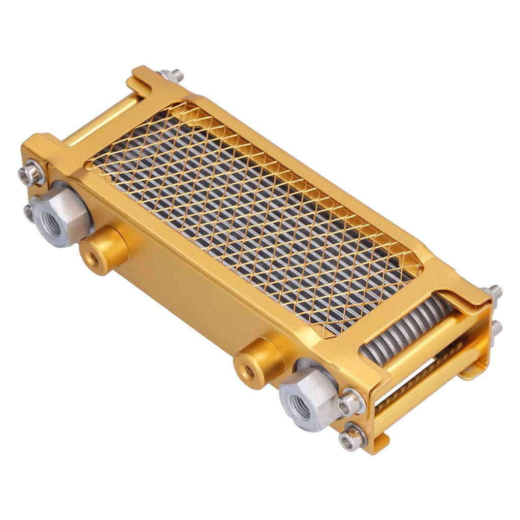 Universal Motorcycle Engine Oil Cooler Metal Trail Bike Oil Cooler for 125cc‑250cc Motorcycle Dirt Bike