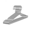 Jianan Solid Stainless Steel 4mm Thick Clothes Hangers, 42cm, 10-Pack