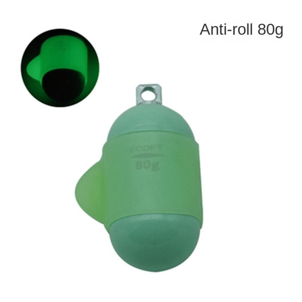 80g-200g Environmental Protection Fishing Fall Long Casting Hook Connector Sea Fishing Sinker Additional Weight Split
