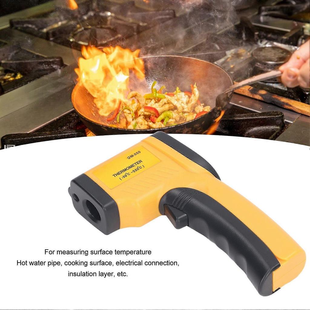 High Quality -50~550 Industrial Temperature Measuring Gun Non-contact