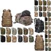 Military Tactical 40l Shoulder Backpack Rucksack Hiking Camping Trek Bag Outdoor