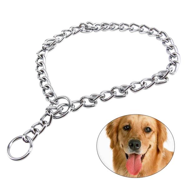 thick chain dog lead
