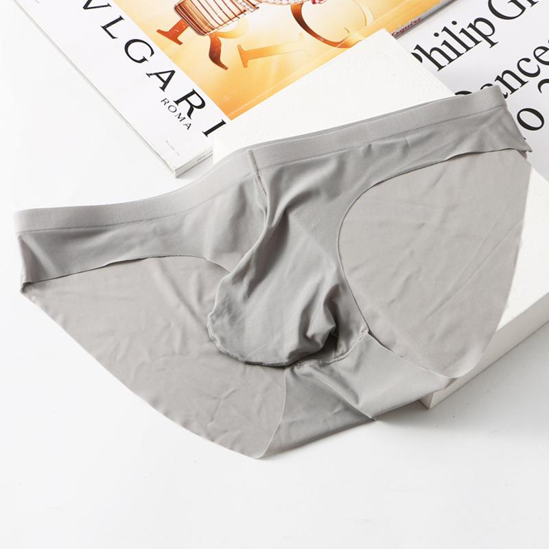 

1 шт. нейлоновые удобные трусы, ощущение наготы, приятные к коже, сексуальная привлекательность, высокая эластичность, нижнее белье, однотонные 2XL серебряный