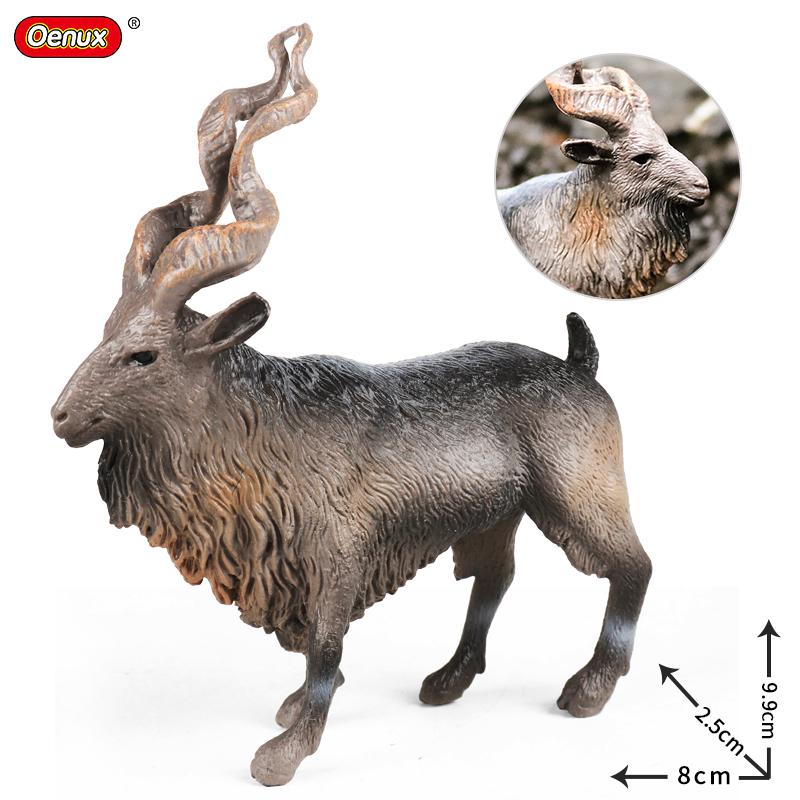 Oenux Lesní divoká zvířata Los Had Zebra Krokodýl Páv Kůň Model Akční figurka Figurky Miniaturní sbírka Dětská hračka