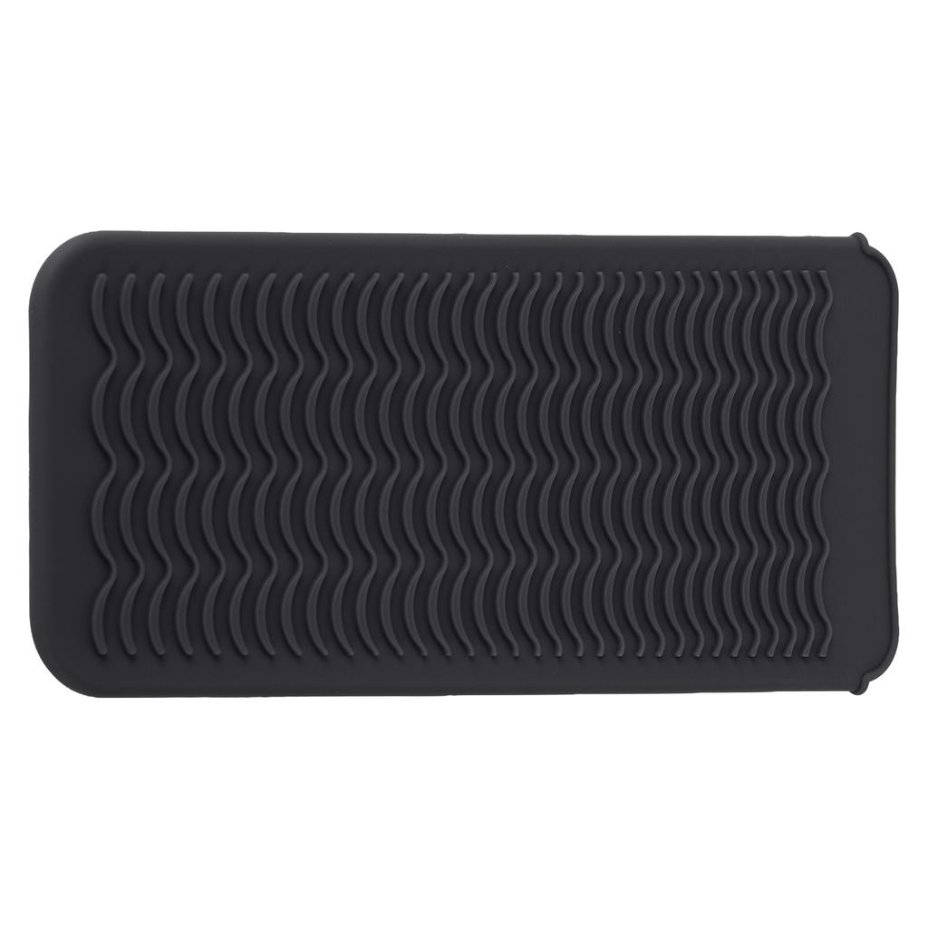 Heat Resistant Silicone Pouch Hair Styling Shaving Tool Anti Slip   Storage Bag Curling Iron Holder